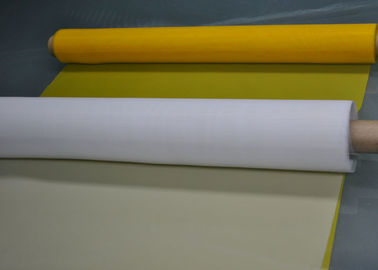 Maglia 100% del poliestere del monofilamento per stampaggio di tessuti 120T - 34 colori giallo/bianchi