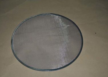 Disco chiuso del filtro dall'acciaio inossidabile della rete metallica del bordo tondo/quadro, resistenza calda
