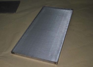 Disco chiuso del filtro dall'acciaio inossidabile della rete metallica del bordo tondo/quadro, resistenza calda