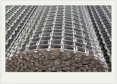 Porcellana Nastro trasportatore piano della rete metallica dell'acciaio inossidabile per la macchina pesante fornitore