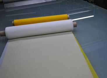 Porcellana Maglia bianca di stampa del poliestere da 150 micron con tela e resistenza all'usura fornitore