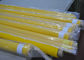 Tessuto del setaccio a maglie del poliestere del filo di giallo 80 per stampaggio di tessuti, larghezza di 250cm fornitore