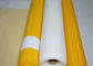 Tessuto filtrante di giallo/bianco monofilamento, larghezza del tessuto di maglia dello schermo 258cm fornitore