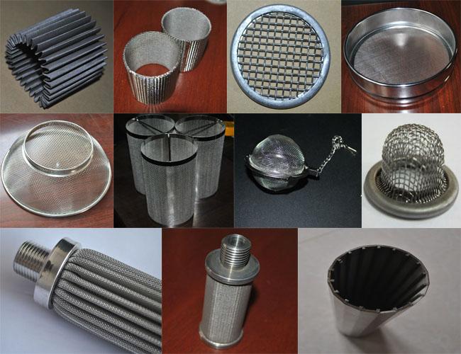 Disco/filtro del filtro a maglia del micron del nastro metallico per petrolio o metallurgia