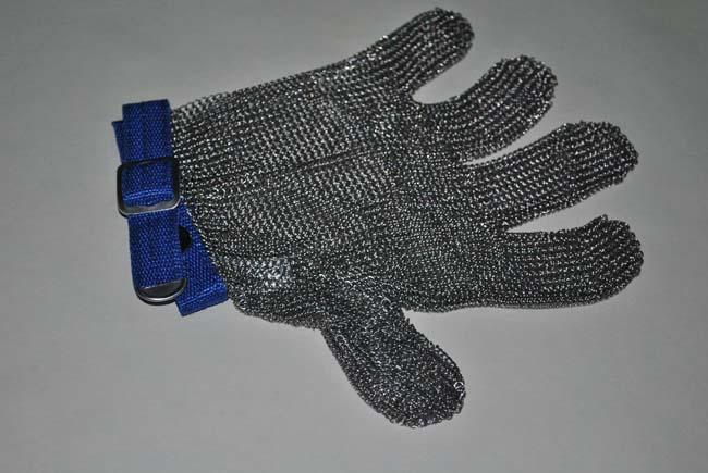 Tagli la maglia resistente per il macellaio, abitudine di Chainmail di 304 guanti dell'acciaio inossidabile di dimensione