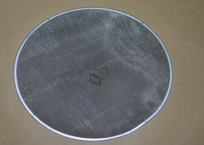Forma rotonda del disco del filtro dalla rete metallica dell'acciaio inossidabile di industrie con il foro