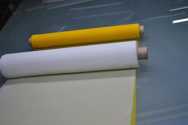Porcellana Maglia di stampa dello schermo del poliestere del certificato di FDA con bianco e giallo fornitore