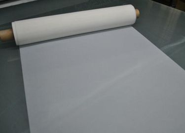 High Tensile Monofilament Polyester Screens , Polyester Printing Mesh FDA Approved