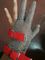 guanti dell'acciaio inossidabile del coltello della Anti-lancia con cinque dita per il mattatoio fornitore
