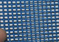 Cinghia bianca/blu della maglia del poliestere per il cartone di fibra pianta 05902, 1 - 6 metri fornitore