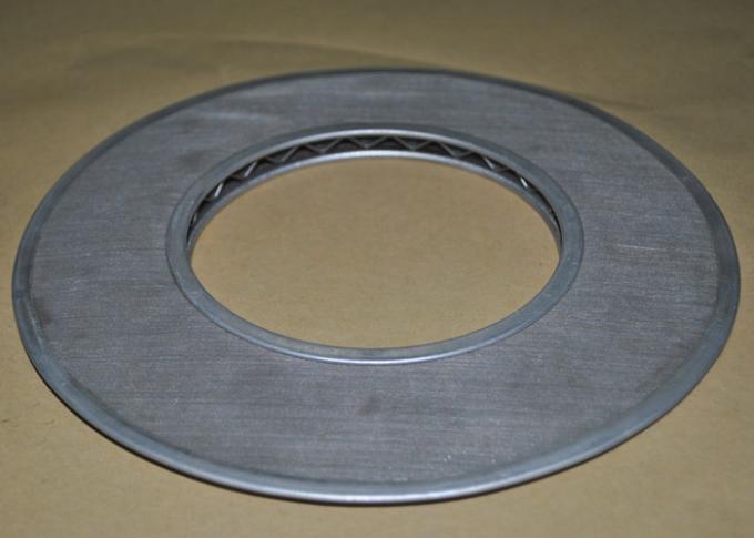 Forma rotonda del disco del filtro dalla rete metallica dell'acciaio inossidabile di industrie con il foro