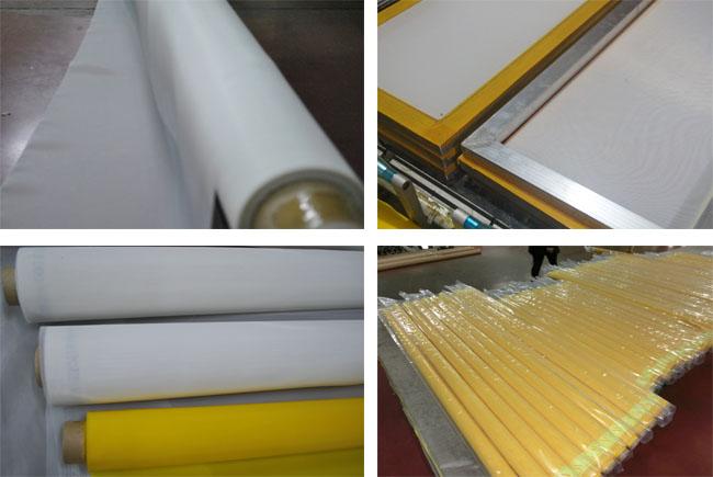 Maglia gialla della stampa del poliestere per il tessuto/il vetro/PWB/stampa ceramica