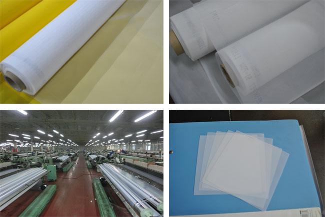 Tessuto di saia della maglia di stampa del poliestere di industria, resistenza ad alta temperatura