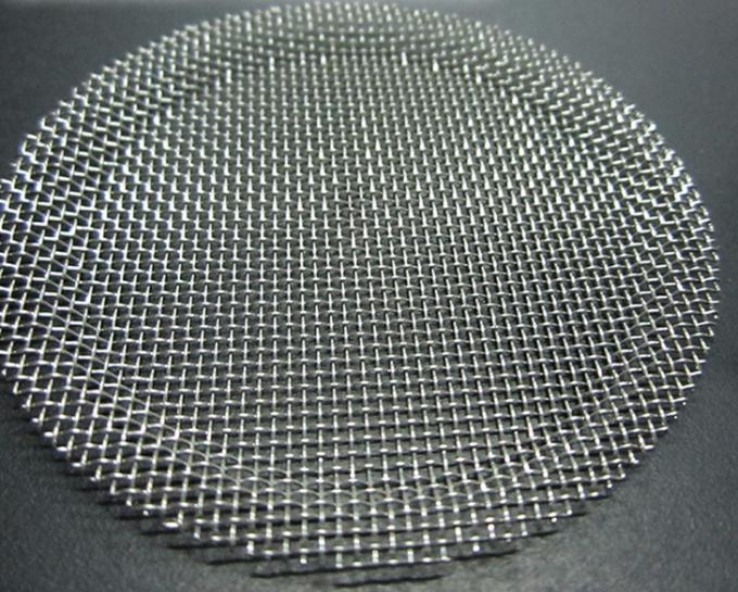 Filtro dal setaccio a maglie dell'acciaio inossidabile di forma rotonda, forza ad alta resistenza