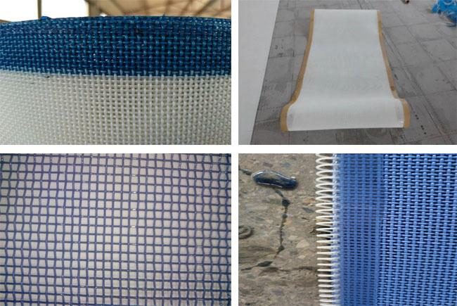 Alto tessuto di maglia di allungamento, rete metallica lineare tessuta per il trasportatore di industria